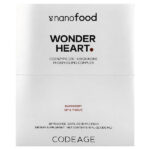 Nanofood, Wonder Heart, малина, 30 паучей по 10 мл (0,3 жидк. унции) — Codeage
