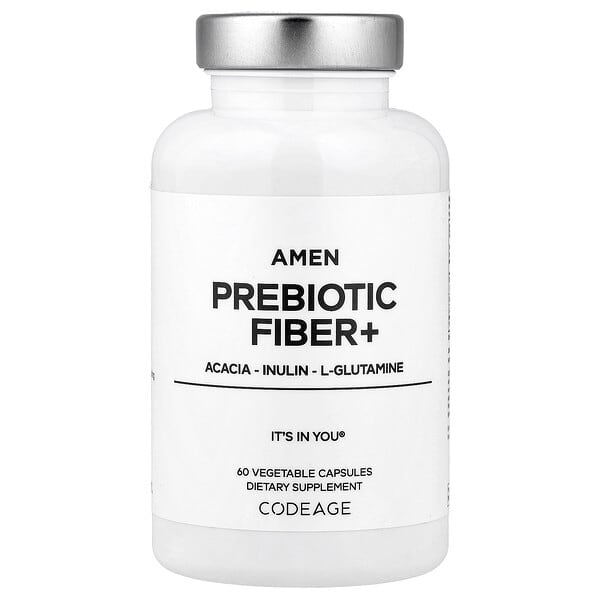 age12017_v_8.jpg Amen Prebiotic Fiber+, 60 растительных капсул — Codeage