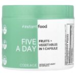 Five A Day, фрукты и овощи в 1 капсуле, 30 капсул — Codeage