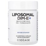 Liposomal DIM-E+, дииндолилметан и витамин E, 120 растительных капсул — Codeage