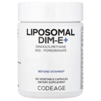 Liposomal DIM-E+, дииндолилметан и витамин E, 120 растительных капсул — Codeage