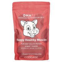 ДНК Pet, Happy Healthy Muscles для кошек, без ароматизаторов, 300 г (10,58 унции) — Codeage