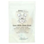 DNA Pet, жевательные палочки с козьим молоком, для собак, маленькие, 3 шт., 85 г (3 унции) — Codeage