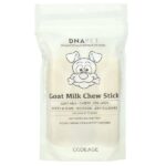 DNA Pet, жевательная палочка с козьим молоком, для собак, средняя, 3 шт., 213 г (7,5 унции) — Codeage