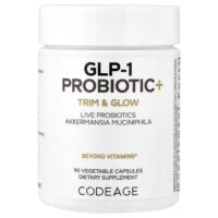 GLP-1 Probiotic +, 90 растительных капсул — Codeage