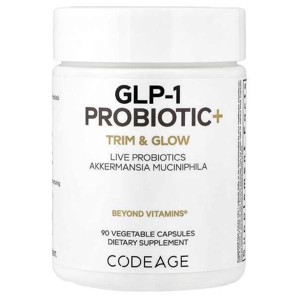 age60974_v_42.jpg GLP-1 Probiotic +, 90 растительных капсул — Codeage