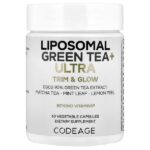 Liposomal Green Tea + Ultra Trim & Glow, 60 растительных капсул — Codeage