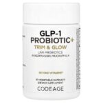 GLP-1, пробиотик+, 30 растительных капсул — Codeage