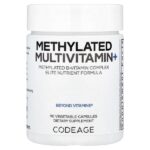 Метилированный мультивитамин +, 90 растительных капсул — Codeage