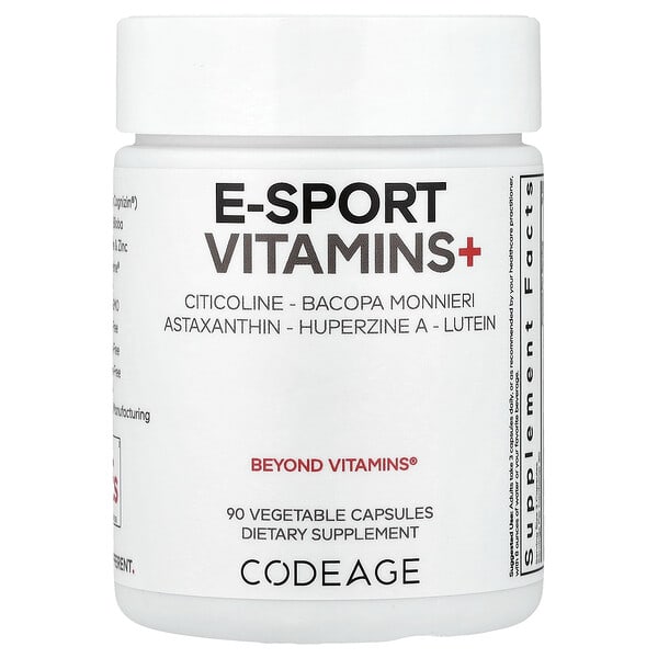 age81529_v_26.jpg E-Sport Vitamins +, 90 растительных капсул — Codeage