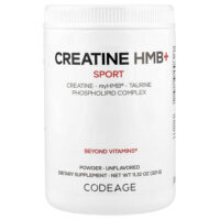 Sport, креатин HMB+, без добавок, 321 г (11,32 унции) — Codeage