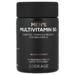Мультивитамины для мужчин, 50, 30 растительных капсул — Codeage