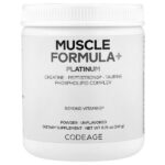 Muscle Formula+, Platinum, без добавок, 249 г (8,78 унции) — Codeage