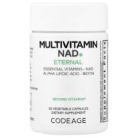 мультивитамины с НАД, наружный вкус, 30 растительных капсул — Codeage