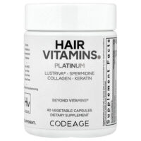 Platinum, витамины для волос, 90 растительных капсул — Codeage
