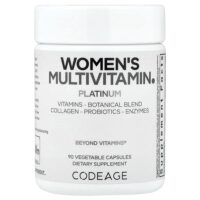мультивитамины для женщин, Platinum, 90 растительных капсул — Codeage