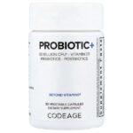 Probiotic+, 30 растительных капсул — Codeage