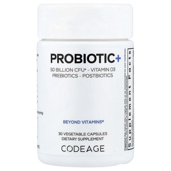age81599_v_8.jpg Probiotic+, 30 растительных капсул — Codeage