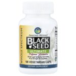 Black Seed™, максимальная защита, 100 вегетарианских капсул — Amazing Herbs