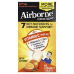 Immune Support, цитрус, 96 жевательных таблеток — AirBorne