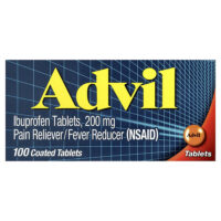 Таблетки ибупрофена, 200 мг, 100 таблеток, покрытых оболочкой — Advil