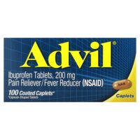 Таблетки ибупрофена, 200 мг, 100 капсул, покрытых оболочкой — Advil