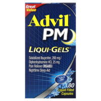 PM, жидкие гели, 80 капсул — Advil
