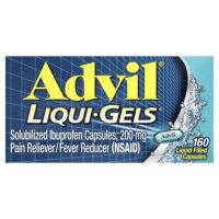 Liqui-Gels®, ибупрофен, 200 мг, 160 капсул с жидкостью — Advil