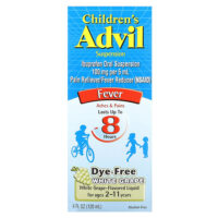 Children's Advil, Fever, для детей в возрасте от 2 до 11 лет, белый виноград, 120 мл (4 жидк. унции) — Advil
