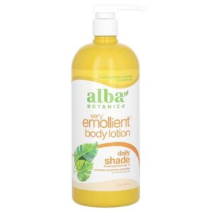 Very Emollient, интенсивный смягчающий лосьон для тела, Daily Shade, SPF 15, 946 мл (32 жидк. унции) — Alba Botanica