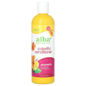 кондиционер для окрашенных волос, плюмерия, 340 г (12 унций) — Alba Botanica