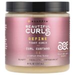Beautiful Curls, Define, заварной крем для вьющихся волос, нерафинированное масло ши, 237 мл (8 жидк. унций) — Alaffia
