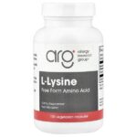 L-лизин, 100 вегетарианских капсул (0,5 г в 1 капсуле) — Allergy Research Group