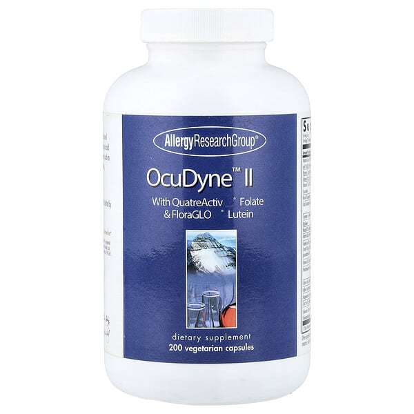 alg71080_v_10.jpg OcuDyne™ II, 200 вегетарианских капсул — Allergy Research Group