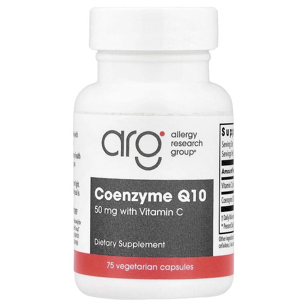 alg71220_v_10.jpg коэнзим Q10 с витамином C, 75 вегетарианских капсул — Allergy Research Group