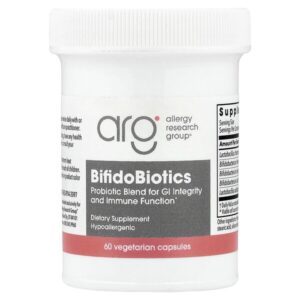 BifidoBiotics, 60 вегетарианских капсул — Allergy Research Group