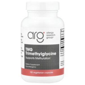 TMG, 100 вегетарианских капсул (750 мг в 1 капсуле) — Allergy Research Group