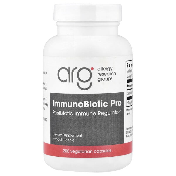 alg75670_v_11.jpg ImmunoBiotic Pro, 200 вегетарианских капсул (25 мг в 1 капсуле) — Allergy Research Group