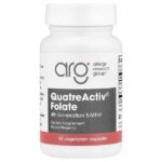 фолат QuatreActiv®, 90 вегетарианских капсул (833 мкг в 1 капсуле) — Allergy Research Group