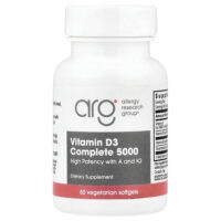 полный витамин D3 5000, 60 растительных капсул — Allergy Research Group