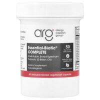 Essential-Biotic®, комплекс, 50 млрд КОЕ, 60 вегетарианских капсул с отсроченным высвобождением — Allergy Research Group