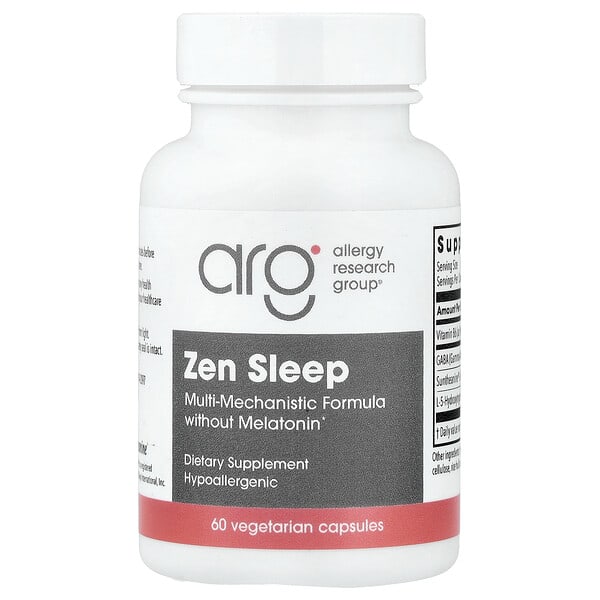 alg77360_v_50.jpg Zen Sleep, 60 вегетарианских капсул — Allergy Research Group