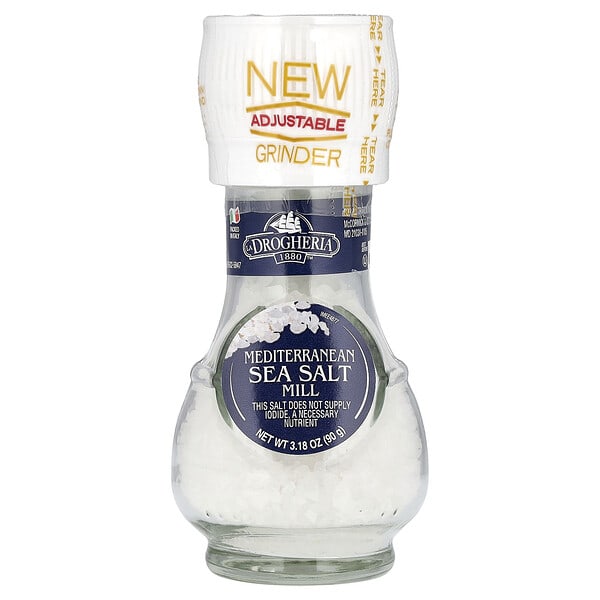 ali63003_v_27.jpg Drogheria & Alimentari, Мельница для приготовления соли Средиземного моря, 90 г (3,18 унции)