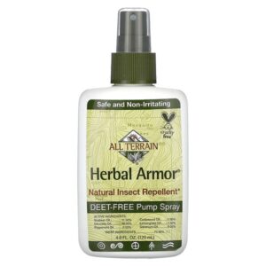 Herbal Armor, натуральный репелент от насекомых, 120 мл (4 жидк. унции) — All Terrain