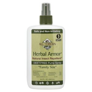 Herbal Armor®, натуральное средство от насекомых, спрей без ДЭА, 240 мл (8 жидк. унций) — All Terrain