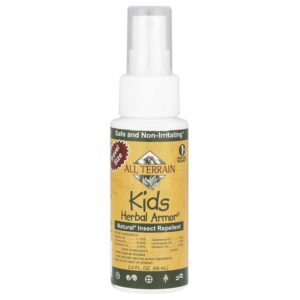 Kids Herbal Armor®, натуральный репелент от насекомых, 59 мл (2,0 жидк. унции) — All Terrain