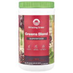 суперфуд, смесь зелени, ягодный вкус, 480 г (16,9 унции) — Amazing Grass