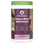 Green Superfood, антиоксиданты, сладкие ягоды, 14,8 унц. (420 г) — Amazing Grass
