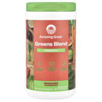 Greens Blend, Energy, арбуз, 420 г (14,8 унции) — Amazing Grass