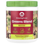 Greens Blend, Mood, маракуйя и цитрус, 210 г (7,4 унции) — Amazing Grass